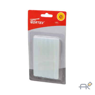 Клеевые стержни WORTEX (универс.. 11.2х100 мм. 6 шт в блистере) (PVC универсальный. 11.2х100 мм. 6 шт) (GS1110U00011)